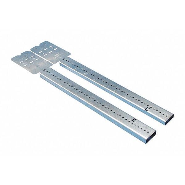 Telescoping Screw Gun Box Bracket, Adjustable Stud Spacing