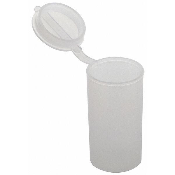Vial Snap Cap Hinged, LDPE 25mL, PK1000