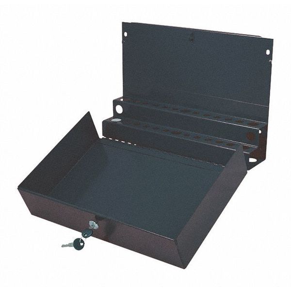 Locking ScrewDriver/Pry Bar Holder, L, Blk