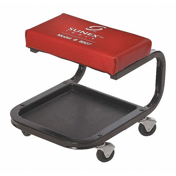 Padded Creeper Seat, Vinyl Cushioned Seat