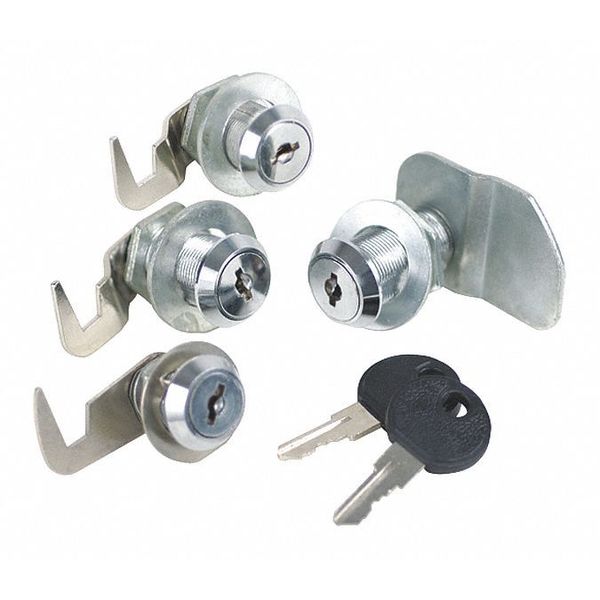 Service Cart Lock Set, 4 pcs.