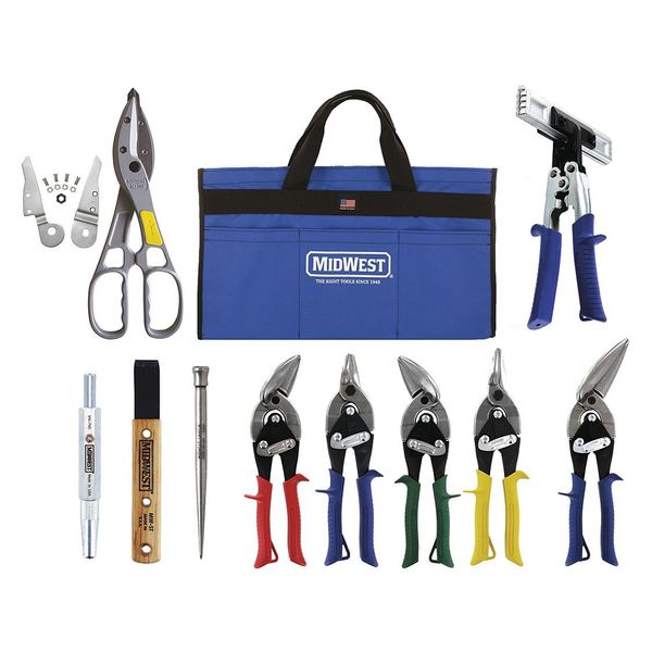 Platinum Roofing/Siding Tool Kit, 11 pcs.