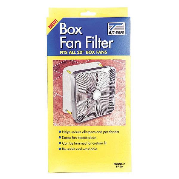 Box Fan Filter, 20