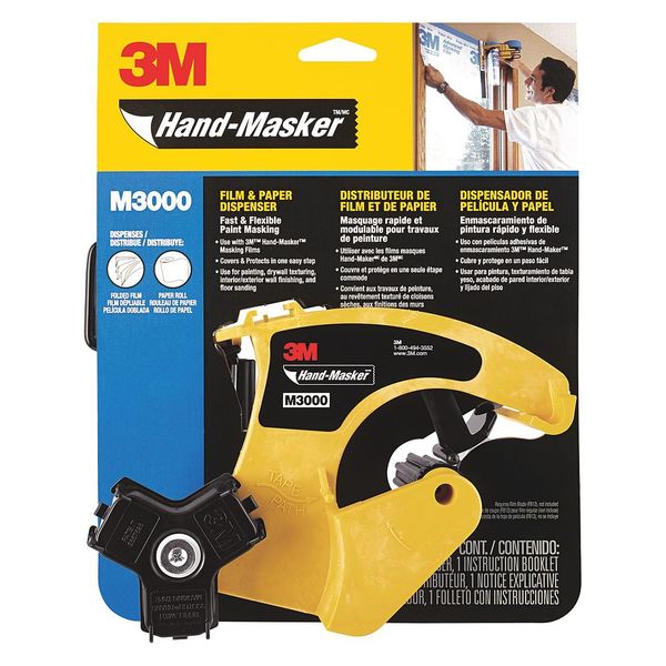 Hand-Masker Tape Dispenser, PK4