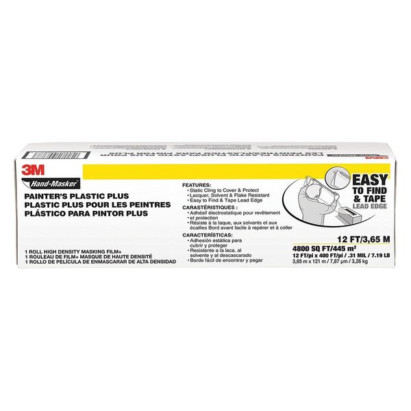 Painters Plastic Plus, 12 ft. x 400 ft.