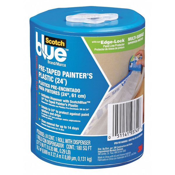 Painter Plastic PreTape, 24