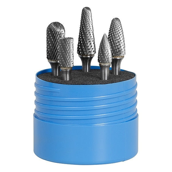 Carbide Bur Set, Double Cut