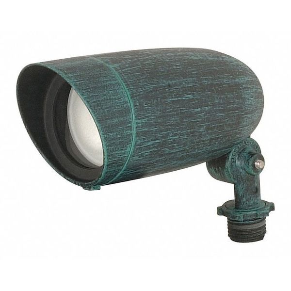 1 Light 6 in. Landscape Flood PAR16 Flood Antique Verdi Fini