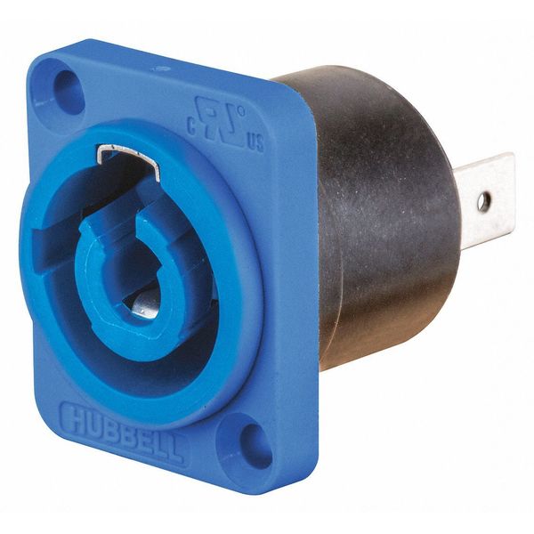 Insul-Lock, Panel Mount Inlet, Blue, 25
