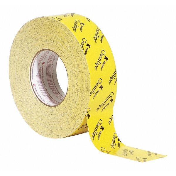 Chem Resist Seam-SealingTape, Yellow/Black LDPE