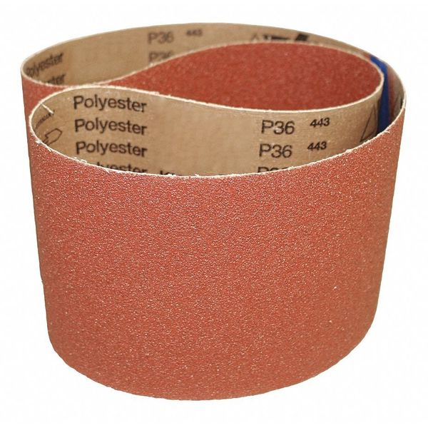 Abrasive Belt, 50 Grit, AO, 2-1/2x72