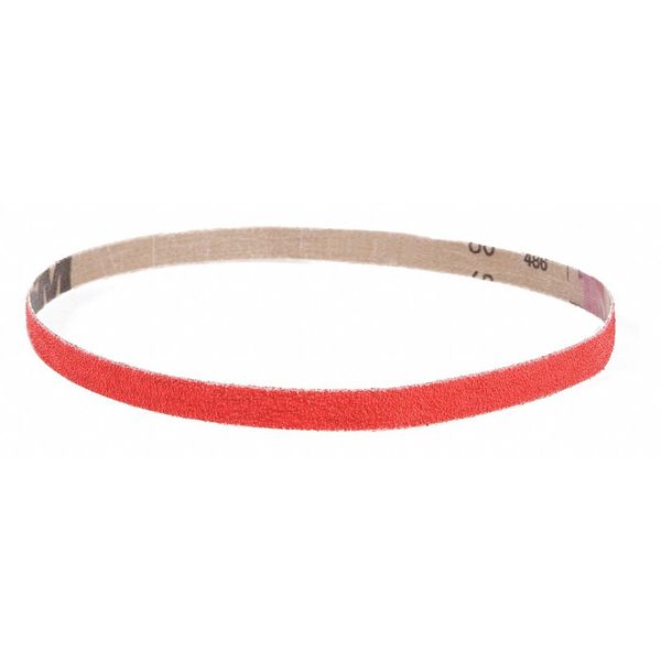 Abrasive Belt, 80 Grt, Ceramc, 1/2x24