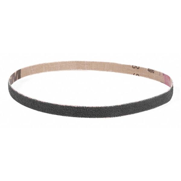 Abrasive Belt, 80 Grit, SC, 3/8 x 13