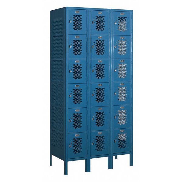 Box Locker, 36Wx78Hx18