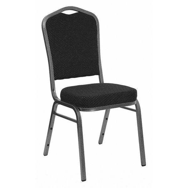 BlackBanquet Chair, 20-1/4