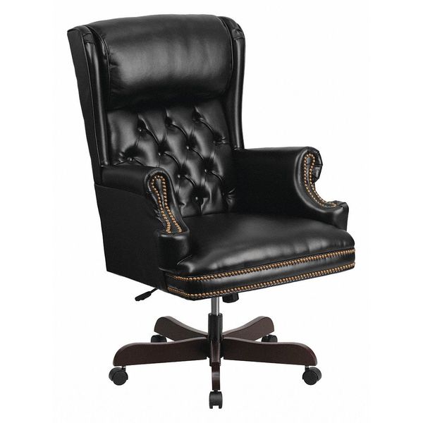 Leather Executive Chair, 18-1/2