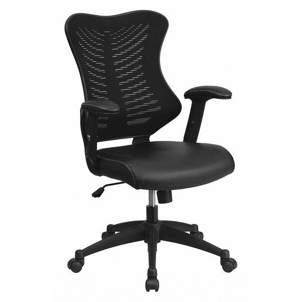 Contemporary Chair, Mesh, 17-1/2