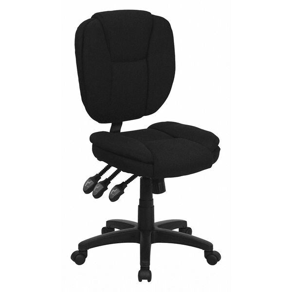 Fabric Contemporary Chair, 18-1/4