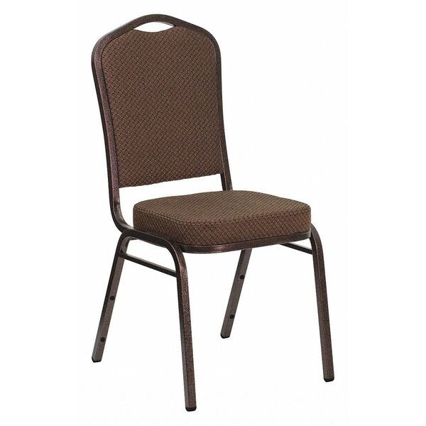 BrownBanquet Chair, 20-1/4