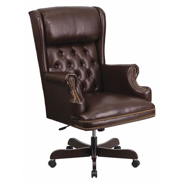 Executive Chair, Leather, 18-1/2