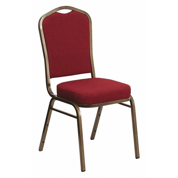BurgundyBanquet Chair, 20-1/4