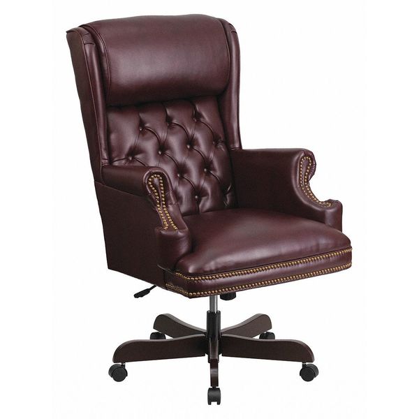 Executive Chair, Leather, 18-1/2