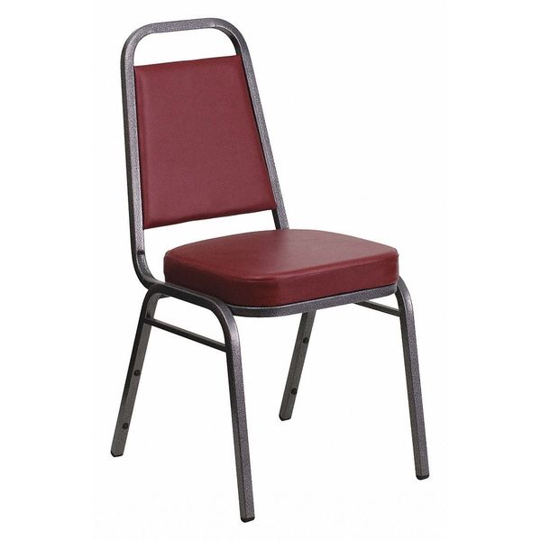 BurgundyBanquet Chair, 20-1/4