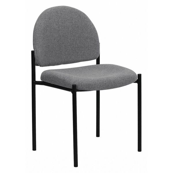 Gray Fabric Stack Chair