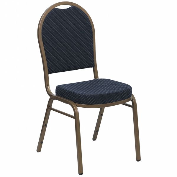 NavyBanquet Chair, 20-1/4