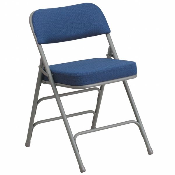 Navy Fabric Folding Chair