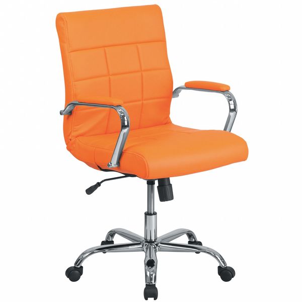 Contemporary Chair, Metal, 18-1/2