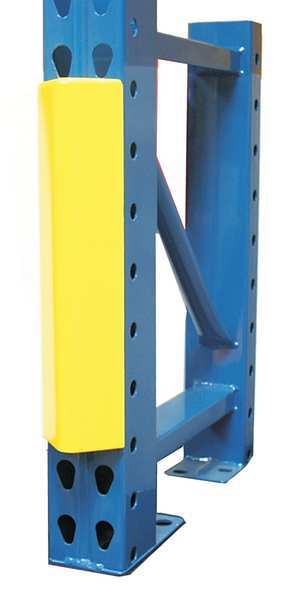 Pallet Rack Protector, 2Wx2Lx12-3/4In H