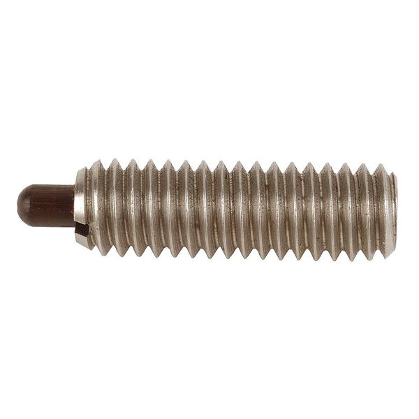 Spring Plunger w/o Locking, 5/16-18, 1, PK5