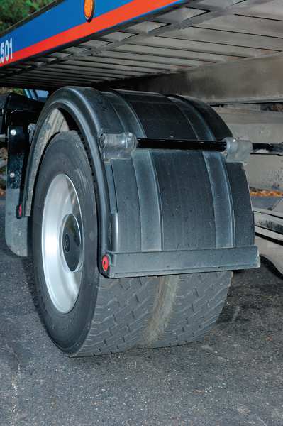 Rear Fender, Rust Resistant, 50 1/2 In.