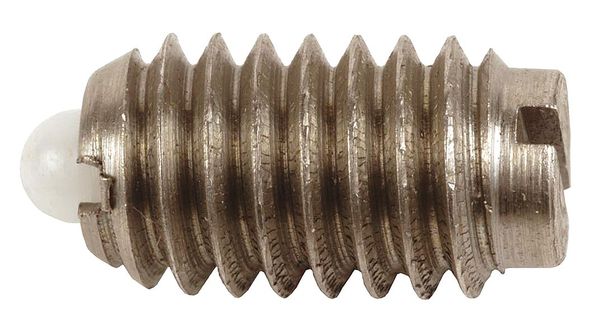 Spring Plunger, Lgt End, 3/8 Dx5/8 L, PK5