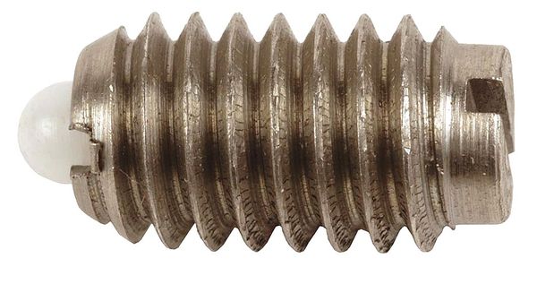 Spring Plunger, SS, #6 D x 3/8 L, PK5