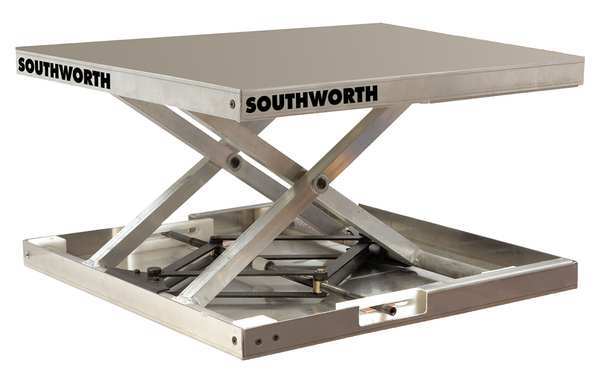 Scissor Lift Table, 300 lb., 23 In. L