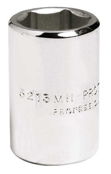 3/8 in Drive, 25mm Hex Metric Socket, 6 Points
