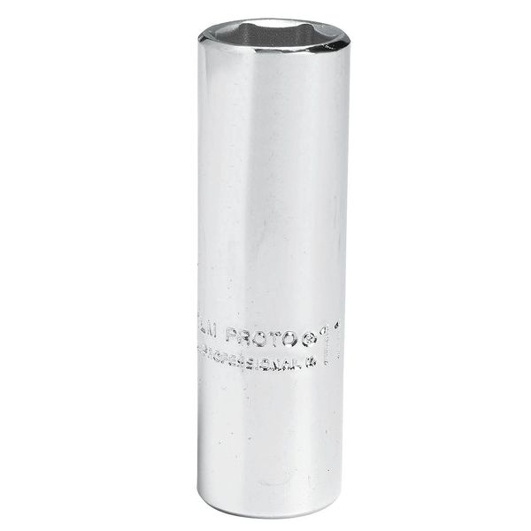 1/4 in Drive, 15mm 6 pt Metric Socket, 6 Points