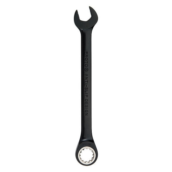 Black Chrome Combo Non-Reversible Ratcheting Wrench 7/8