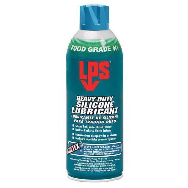 Hvy Dty Silicone Lubricant w/Detex, 13 Oz.