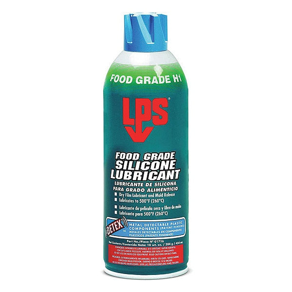 Dry Lubricant, General Purpose, H1 Food Grade, 10 oz Aerosol Can