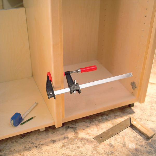 36 in Bar Clamp Wood Handle and 2 1/2 in Throat Depth