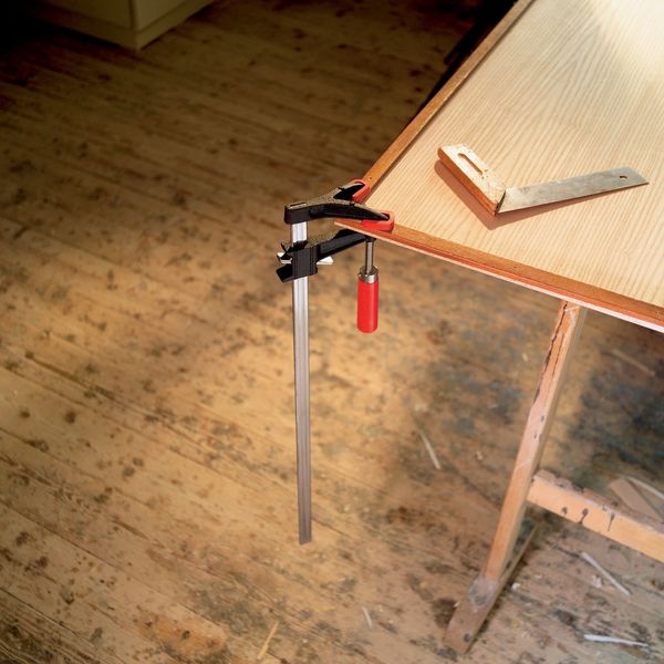 12 in Bar Clamp Wood Handle and 3 1/2 in Throat Depth
