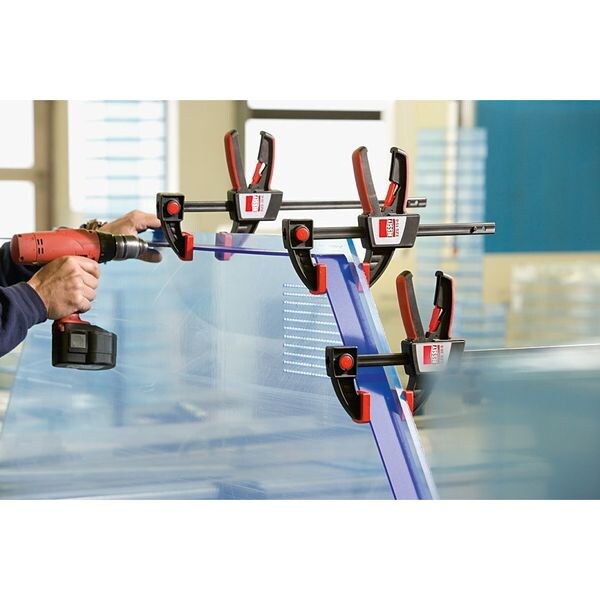 12 in Clamp Composite Plastic Handle and 2 3/8 in Throat Depth