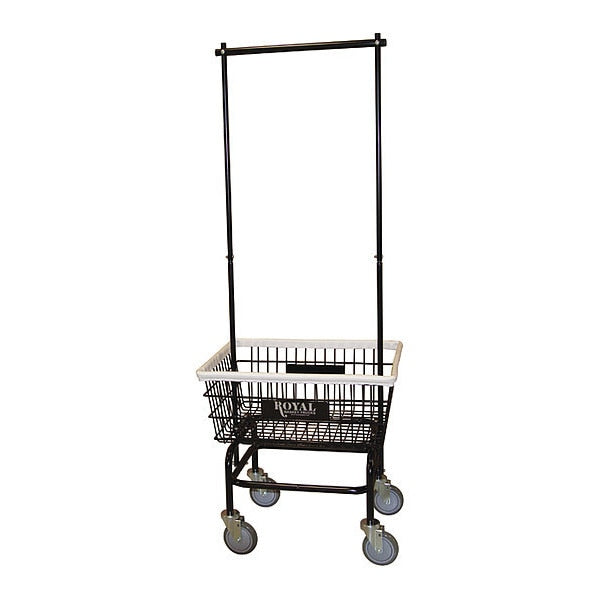 Laundry Cart, Black, 3.4 cu. ft.