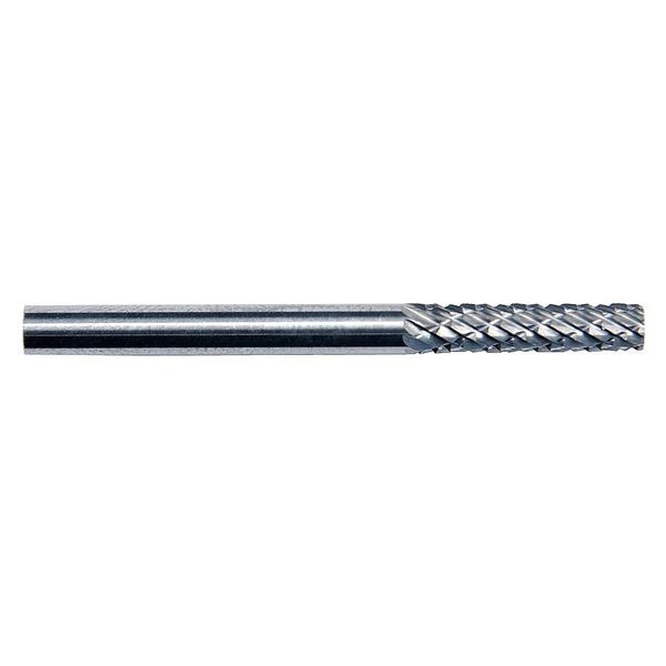 Carbide Bur, Cylindrical Flat End, 1/4