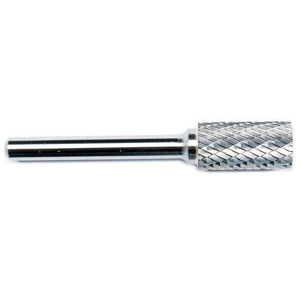 Carbide Bur, Cylindrical Flat End, 1/2