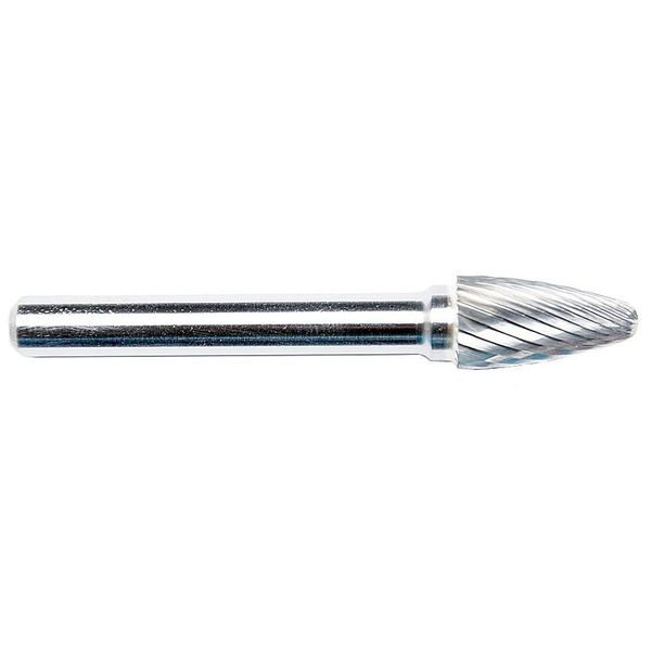 Carbide Bur, Round Nose Tree, 1/2