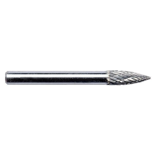 Carbide Bur, Pointed Tree, 1/4